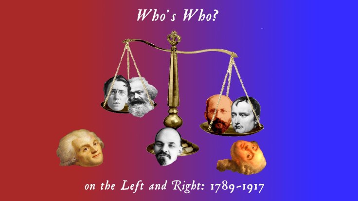 5. How Do We Know What Left and Right Mean?  Who’s who on the left and right: 1789-1917